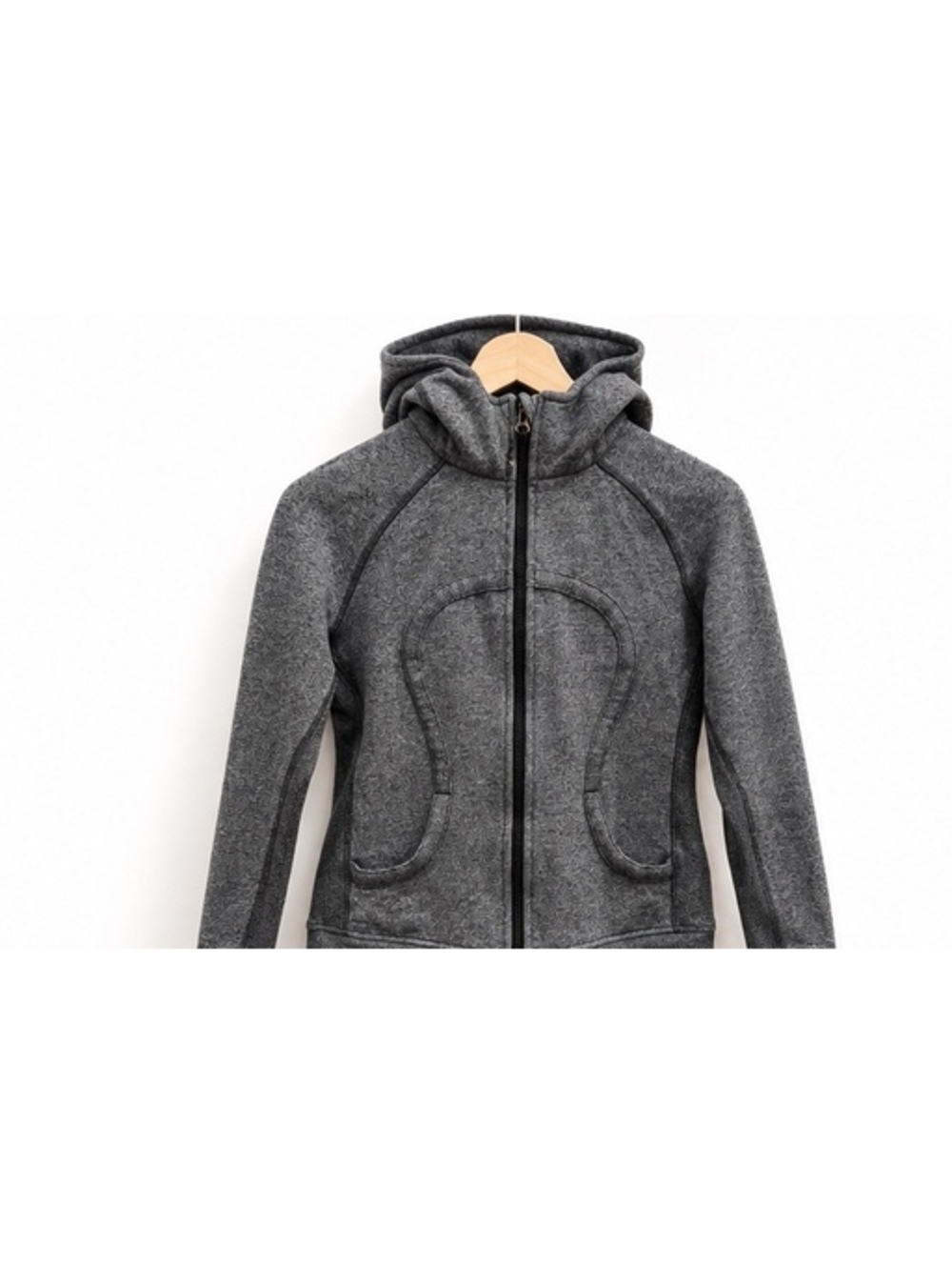 Lululemon | Heathered Grey| Full zip Hooded Jacket | Sz 10